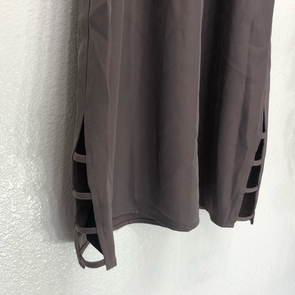 NWT Tobi Brown Cutout Dress - Picture 6 of 6